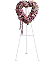 Rose Garden Heart  from Schultz Florists, flower delivery in Chicago